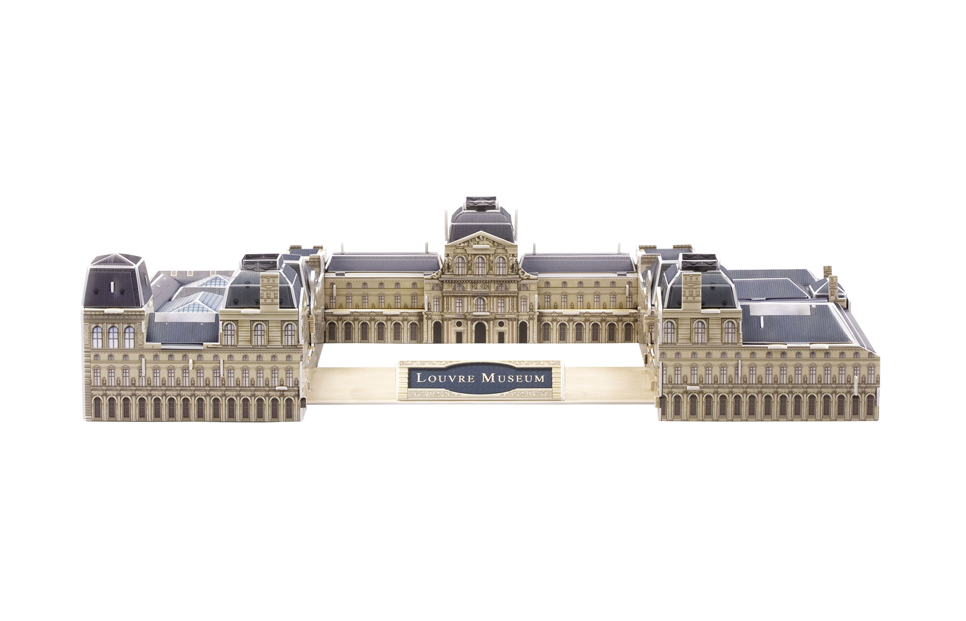 Louvre Museum | 3D Jigsaw Puzzle